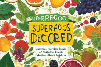 Superfoods Decoded: Unlocking the Power of Nutrient-Dense Delights